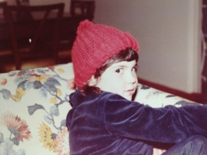 At Nana's house, 1981. Age 5.
