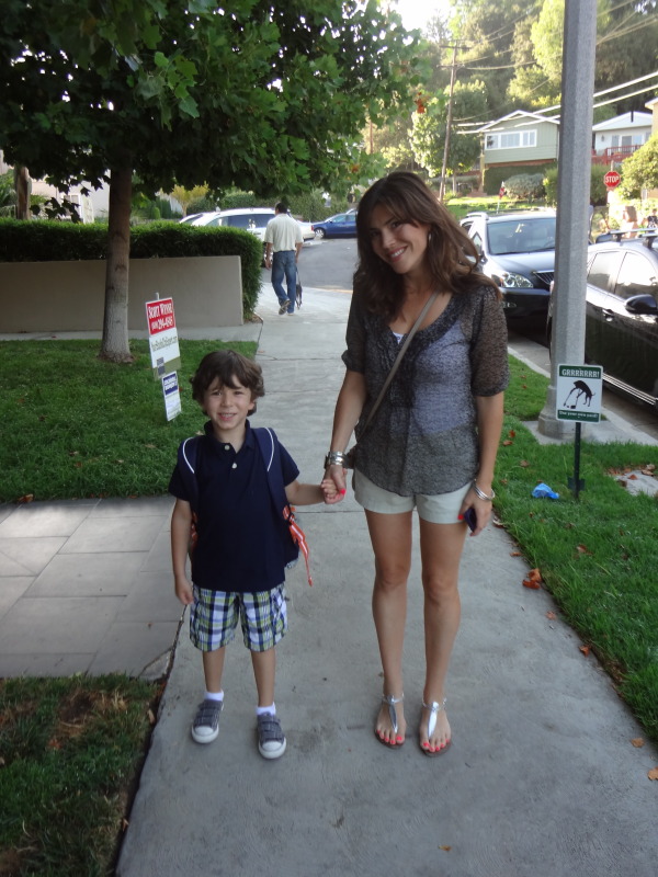 First day of Transitional Kindergarten… Exactly 3 years ago!